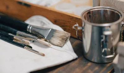 Oil painting brushes