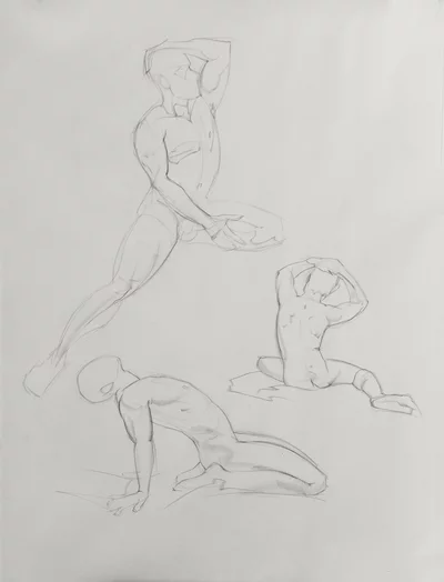 Quick life drawing sketches