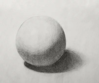 Drawing of a sphere