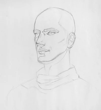 Grundaufbau einer Portraitzeichnung
