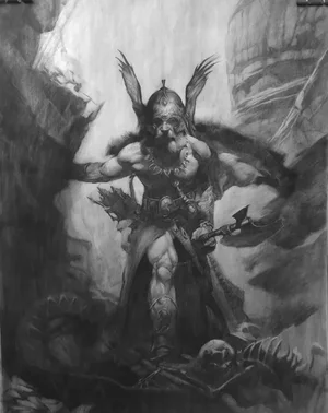 Frazetta Charcoal